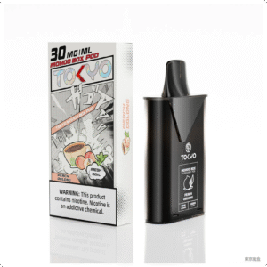 TOKYO MOHOO BOX東京魔盒電子菸煙彈蜜桃烏龍味丨MESH科技升級，12ML大容量、10000口