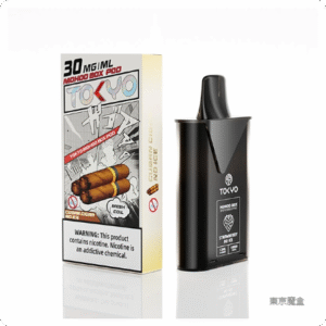 東京魔盒古巴雪茄無冰電子菸煙彈丨MESH科技升級，12ML大容量、10000口