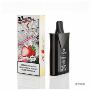 TOKYO MOHOO BOX 東京魔盒電子菸煙彈無涼草莓口味丨MESH科技升級，12ML大容量、10000口