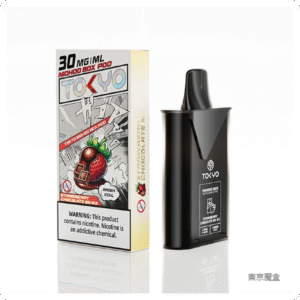 東京魔盒草莓巧克力無冰電子菸煙彈丨MESH科技升級，12ML大容量、10000口