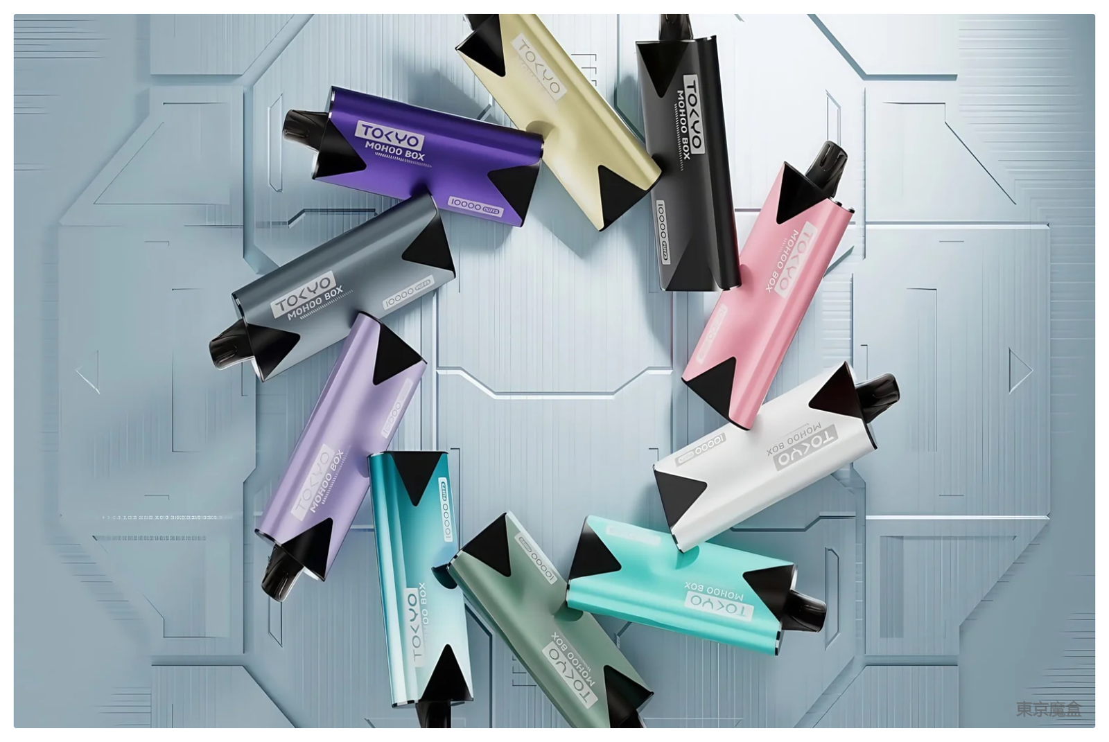 東京魔盒電子菸主機丨輕巧鋁合金機身、500mAh大電池