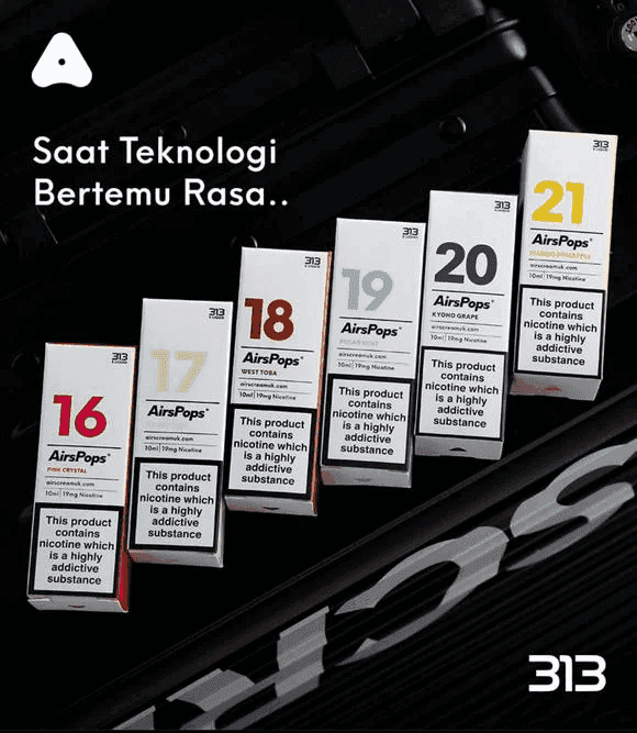 AIRSCREAM AIRSPOPS 313 數字電子煙小煙油:圖片 5