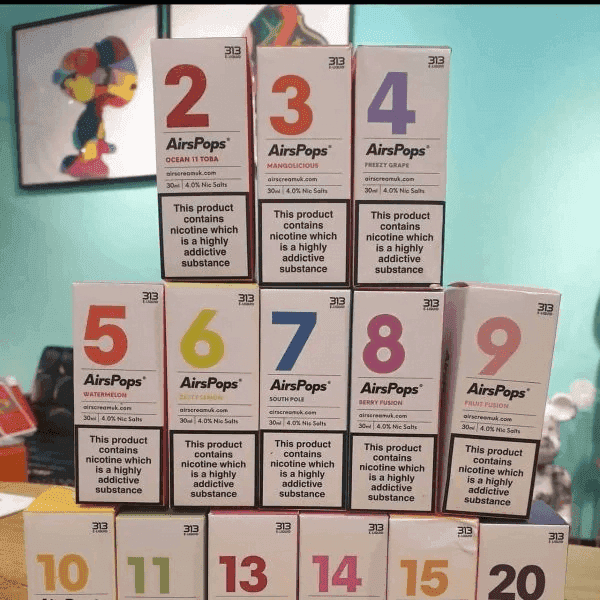 AIRSCREAM AIRSPOPS 313 數字電子煙小煙油:圖片 8