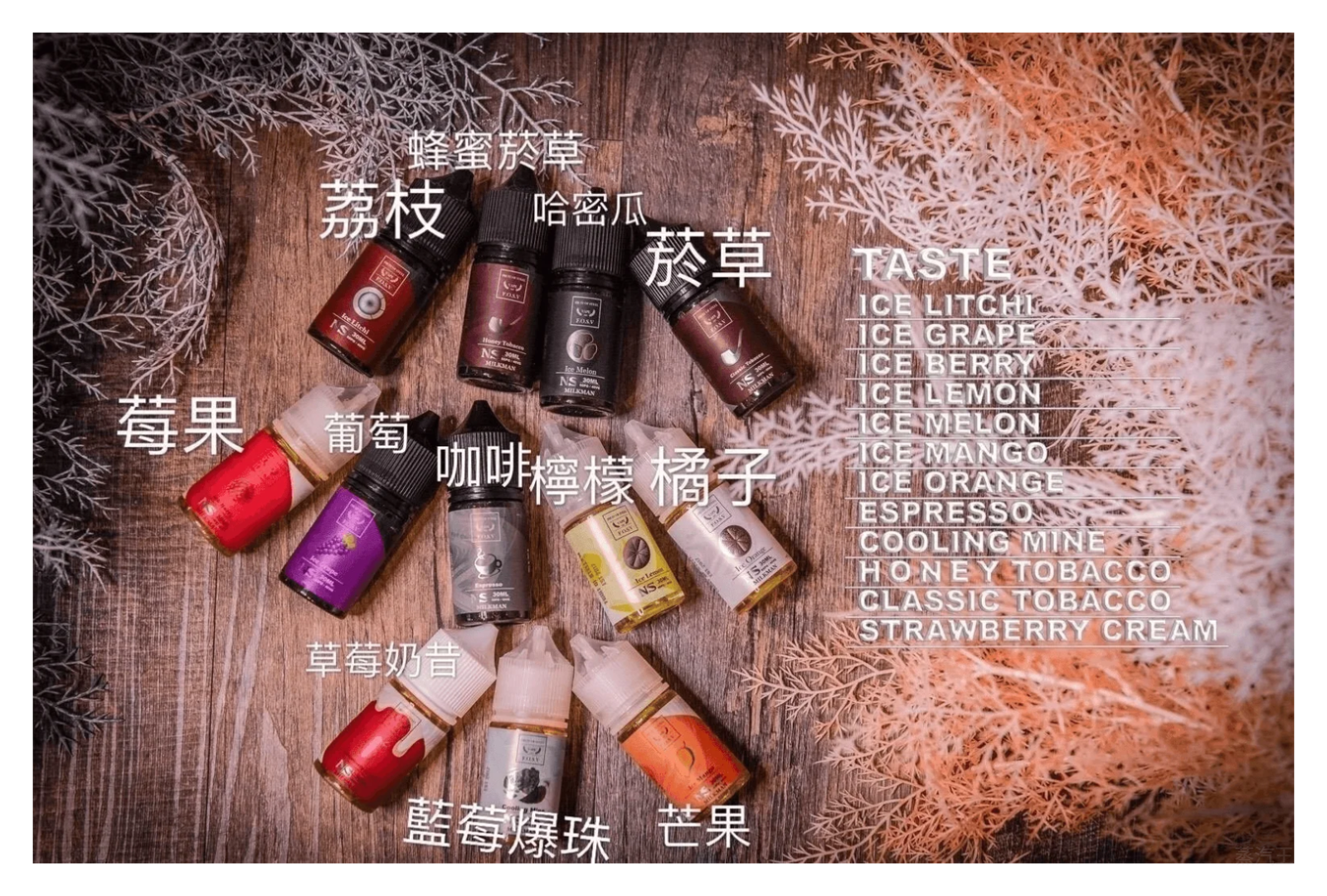 FRUIT OF STELL鋼鐵果電子煙果汁煙油30ml